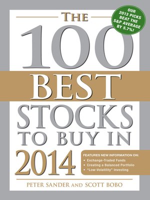 cover image of The 100 Best Stocks to Buy in 2014